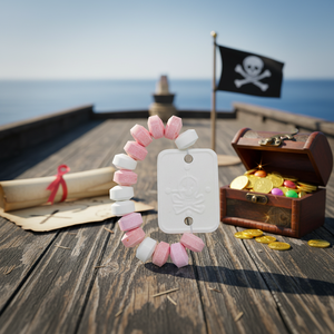 Bracelets de bonbons <span class=keywords><strong>pirates</strong></span> d'Halloween, bijoux amusants, bonbons populaires pour enfants, bonbons d'Halloween - Product Image 1