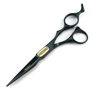 <span class=keywords><strong>Ciseaux</strong></span> de coiffure professionnels XY-11 vert foncé 6,0 pouces avec <span class=keywords><strong>vernis</strong></span> de cuisson, lame plate et pointe tranchante pour une coupe brillante - Product Image 2