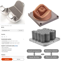 Service d'impression 3D en acier inoxydable Oitech, SLM DMLS, pièces personnalisées 316L 17-4PH, OEM industriel