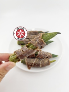 Golosinas deshidratadas para perros de alta calidad, envoltura de pollo Natural, envoltura de pato de calabaza, batata - Product Image 4