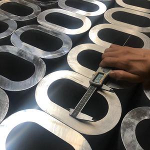 حلقة تثبيت سلكية بيضاوية من الألومنيوم مخصصة الحجم وفقًا لمعيار DIN3093 - Product Image 6