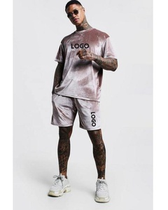 Men 2 Piece Outfits Summer Casual Crew Neck Muscle <b>Short</b> Sleeve Tee Shirts and Classic Fit Sport <b>Shorts</b> Set Cotton Tracksuit - Product Image 6