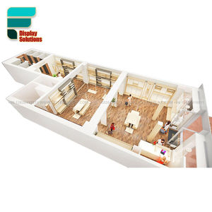 Diseño de tienda personalizado único tienda de ropa muebles tienda de ropa Diseño de Interiores estantes de exhibición para tienda de ropa - Product Image 6