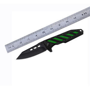 Cuchillo táctico de combate plegable, navajas de bolsillo eléctricas, para acampar y cazar - Product Image 2