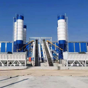 โรงงานผสมคอนกรีตแบบสายพานลำเลียงอัตโนมัติเต็มรูปแบบ HZS60 ขนาด 60 ลูกบาศก์เมตร/ชั่วโมง พร้อมจำหน่าย - Product Image 3