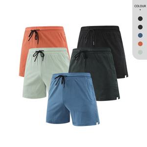 2024 nuevos pantalones cortos de verano para hombre, pantalones cortos para correr de secado rápido para hombre, pantalones cortos básicos de ajuste Regular <span class=keywords><strong>Bove</strong></span> Knees, pantalones cortos de moda para hombre - Product Image 1