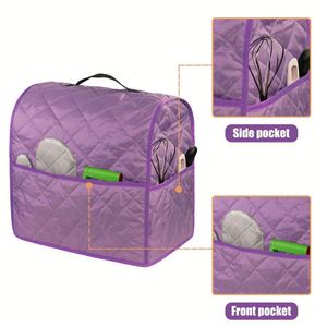 Heavy Duty Kitchen Mixer Cover for 4.5-5 Quart Stand Mixers Hand <b>Carrying</b> <b>Case</b> with Accessory Pockets - Product Image 3