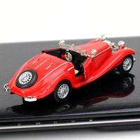 1:28 Legierung Oldtimer Retro-Auto Modell Statisches Sammlerstück Geschenk Tortendekoration