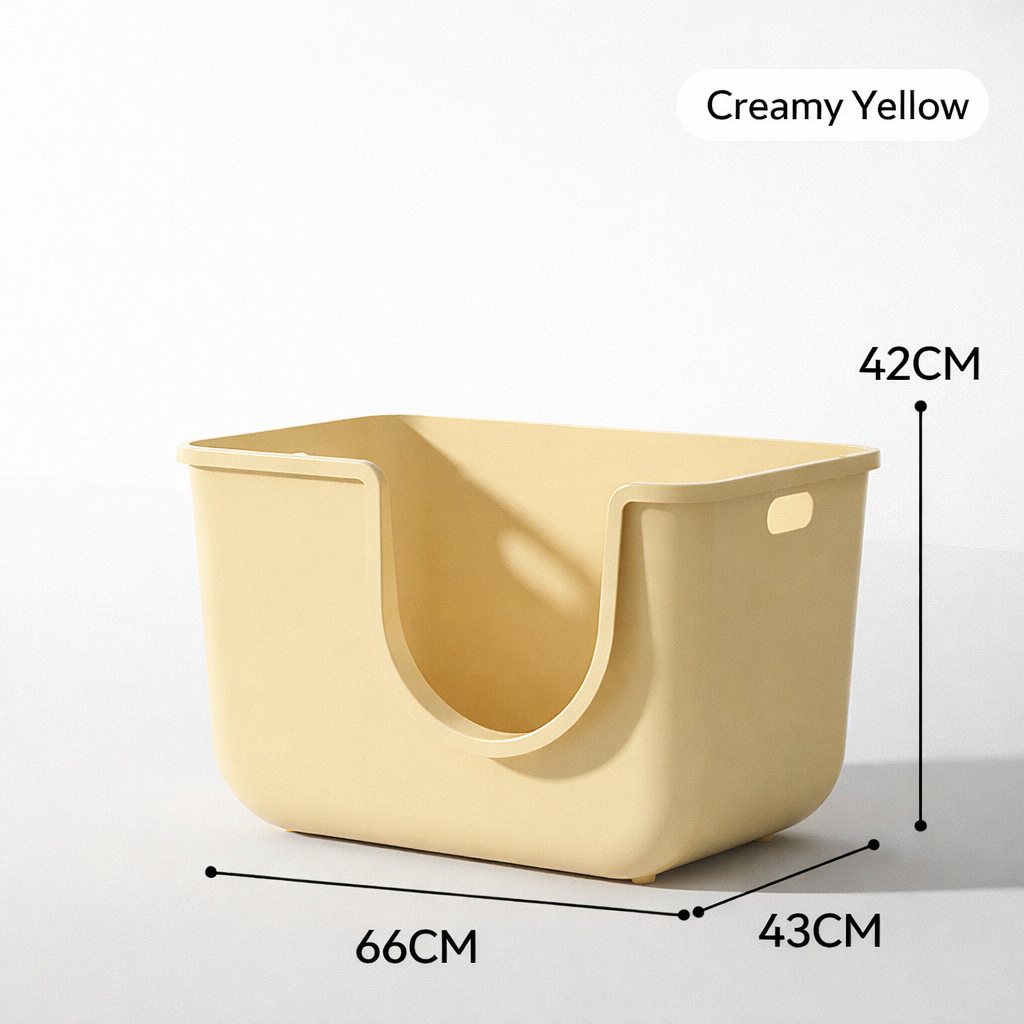 Cabina nube abierta en color crema sin tapa