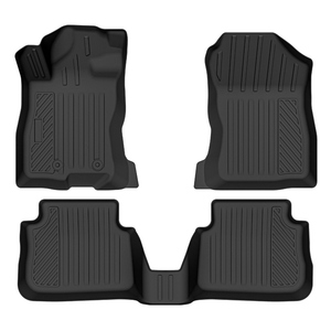 ANGJU Alfombrillas de Coche 3D TPE de 3.3mm de Grosor, Juego de 3 Piezas para Crosstrek <span class=keywords><strong>Hybrid</strong></span> 2024-2026, Impermeables, Inodoras, para <span class=keywords><strong>Interior</strong></span> - Product Image 1