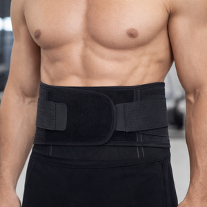 Ceinture de soutien lombaire ajustable, légère et respirante pour l'entraînement en salle de sport, compression et stabilité du bas du dos, soutien de la taille - Product Image 6