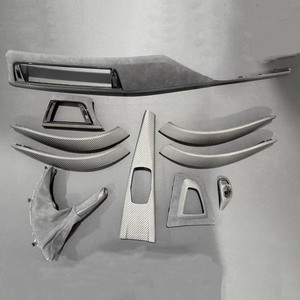 Set di Finiture per Cruscotto in Morbida Pelle Scamosciata M Performance per BMW Serie 3 F30 F31 F32 F34 <span class=keywords><strong>F36</strong></span> F80 - Product Image 1