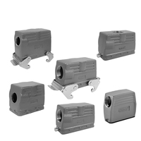 Conector eléctrico resistente de 500V/16A Conector de alimentación industrial modular macho/hembra de 24 pines