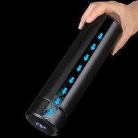 Pantalla de temperatura Led inteligente Aislamiento de metal Botellas de agua Termo Acero inoxidable Frasco de vacío inteligente