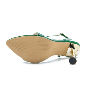 Fashionable 2025 Spring New Super Heel Women's Shoes Thin Heel Roman <b>Sandals</b> - Product Image 6