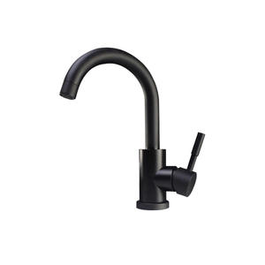 Lavabo de salle de bain moderne en <span class=keywords><strong>noir</strong></span> <span class=keywords><strong>mat</strong></span> de luxe, à poser sur le comptoir, avec <span class=keywords><strong>robinet</strong></span> - Product Image 3