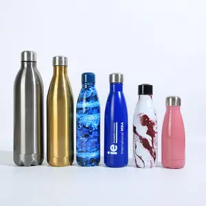 Wholesale Portable Cola Shaped Stainless Steel Ice Cup 4 In 1 Water Bottle Kids