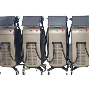 Máquina de Depilación Láser de Enfriamiento Vertical 755 808 1064nm, Equipo de Epilación Multilargo de Onda para Salón, Doble Manípulo para Spa de Belleza - Product Image 3