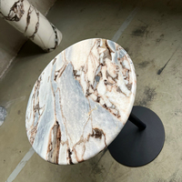 Guanmay Mobilier design moderne personnalisé Table en marbre Table d'appoint de lit de haute qualité