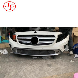 Para <span class=keywords><strong>Mercedes</strong></span> <span class=keywords><strong>Benz</strong></span> GLE450 y GLE350 malla de rejilla lateral de parachoques delantero con recortes para luces antiniebla y cubierta de luces de freno delanteras - Product Image 6