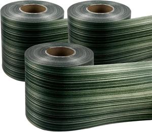 ริบบิ้นผ้าซาตินลายดอกไม้ใบไม้คู่สีเขียวเข้ม4นิ้ว50หลาริบบิ้นผ้าซาตินโพลีเอสเตอร์สำหรับกิจกรรมกลางแจ้งริบบิ้น <span class=keywords><strong>Aspidistra</strong></span> กันน้ำสำหรับร้านดอกไม้ - Product Image 1