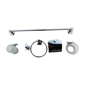 Accesorios de Baño de Lujo <span class=keywords><strong>Personalizados</strong></span>, Juego de Accesorios de Aleación de Zinc para Montar en la Pared, Juego de Seis Piezas, Toallero de Baño - Product Image 6