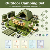Kit de survie professionnel pour le camping et la randonnée en plein air, léger, imperméable, haute performance, pour 2-3 personnes, avec filtre à eau