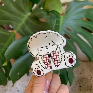 لطيف الكرتون نمط الحيوان سلسلة تصميم مقاطع الشعر الاكريليك مصغرة مقاطع مخلب الملونة الاكريليك الفتيات مقاطع - Product Image 3