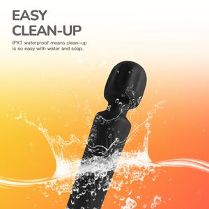 Baguette de massage professionnelle <span class=keywords><strong>luna</strong></span> pour femmes, sans fil, rechargeable, 8 vitesses, 20 motifs - Product Image 6