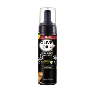 <span class=keywords><strong>Mousse</strong></span> <span class=keywords><strong>coiffante</strong></span> 258 ml à tenue forte, sans parfum, à l'huile de coco, en bouteille noire, pour perruques, contrôle des frisottis et volume, marque privée - Product Image 6