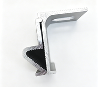 Pince de fixation intégrée pour toiture à joint debout, clips de montage solaire à installation rapide pour toitures métalliques résidentielles et commerciales