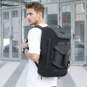 High Quality Sports Duffel Bag with Shoe Compartment 3-way Duffle Bag <b>Backpack</b> <b>Convertible</b> Workout Carry on Travel - Product Image 1