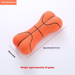 Umweltfreundliches Bissfestes Latex-Knochenförmiges Hundekau-Spielzeug - Product Image 3