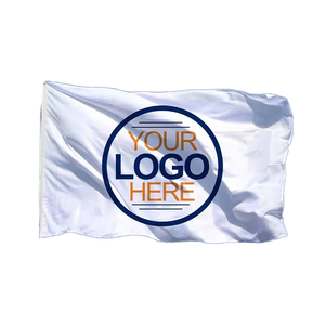Promoción: Banderas Personalizadas de 3x5 pies para Exteriores, Doble Cara, Sublimación, Cualquier Diseño de Logotipo, Poliéster, con Protección - Product Image 1