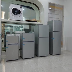 Réfrigérateur électrique à congélateur supérieur, <span class=keywords><strong>double</strong></span> <span class=keywords><strong>porte</strong></span>, compact, pour la maison - Product Image 6