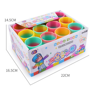 Jouet à ressort arc-en-ciel modèle 521A, 5,2x5 cm, spinner anti-stress en plastique pour enfants, unisexe - Product Image 3