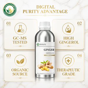 <span class=keywords><strong>น</strong></span>้ำมั<span class=keywords><strong>น</strong></span>หอมระเหยขิง (Zingiber Officinale) ผลิตภายใต้แบรนด์ของลูกค้า (OEM) บรรจุภัณฑ์ฉลากสั่งทำ ผลิตจำ<span class=keywords><strong>น</strong></span>วนมาก ขายส่ง - Product Image 3