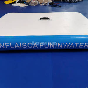 Tapis de tumbling <span class=keywords><strong>airtrack</strong></span> <span class=keywords><strong>rond</strong></span> gonflable personnalisé de 1m tapis de gymnastique gonflable avec bloc d'air tapis de gymnastique <span class=keywords><strong>rond</strong></span> gonflable - Product Image 3