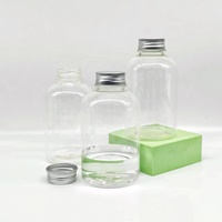 Bouteille d'eau biodégradable en PLA, matière à base d'amidon de maïs, bouteille de jus jetable compostable, bouteille en PLA