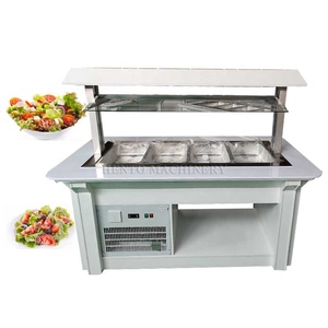 Réfrigérateur commercial de bar à salade/réfrigérateur de bar à salade/congélateur d'affichage de salade de fruits - Product Image 3