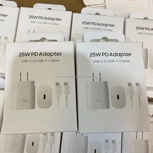<span class=keywords><strong>Cargador</strong></span> de Pared USB-C PD <span class=keywords><strong>Original</strong></span> de <span class=keywords><strong>25W</strong></span>, <span class=keywords><strong>Cargador</strong></span> Rápido para <span class=keywords><strong>Samsung</strong></span> S25 S24 Ultra, Adaptador de Viaje para Teléfono Móvil - Product Image 1