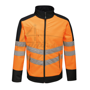 Chaqueta reflectante amarilla fluorescente de seguridad de alta visibilidad Chaqueta de seguridad para hombres a precio razonable - Product Image 3