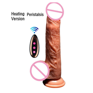 ألعاب جنسية شرجية كهربائية بدون حشوة تلسكوبية واقعية دوارة الرأس للبالغين قضبان اصطناعية - Product Image 4