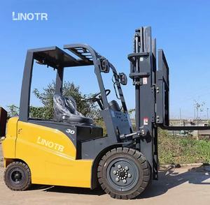 מלגזה חשמלית סיטונאית 1-<span class=keywords><strong>3</strong></span>.5 טון עם סוללת עופרת-חומצה, צמיגים פנאומטיים, הנעה כפולה (AWD) ומערכת הזזה הידראולית צידית לשימוש פנימי - Product Image 5