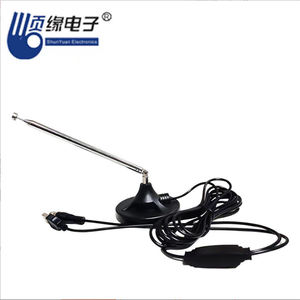 <span class=keywords><strong>Antena</strong></span> de Radio de pie para casa y <span class=keywords><strong>coche</strong></span>, con Base magnética, varilla telescópica, cable de 5M, para tienda de campaña, receptor de señal FM - Product Image 3