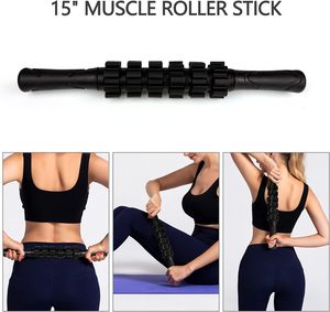 5 in 1 köpük rulo Set derin doku kas masaj Fitness egzersiz için köpük rulo tüm vücut masajı rulosu için - Product Image 4