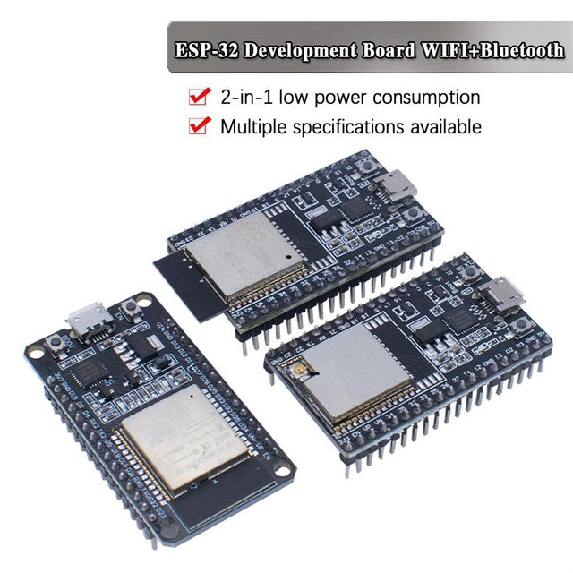 ESP32 Development Board WiFi+BT Ultra-Low Power Consumption Dual Core ESP-32S ESP32-WROOM-32D ESP32-WROOM-32U ESP 32