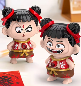 <span class=keywords><strong>Robot</strong></span> vert mignon avec des visages interchangeables - Poupée interactive à expressions changeantes - Product Image 4