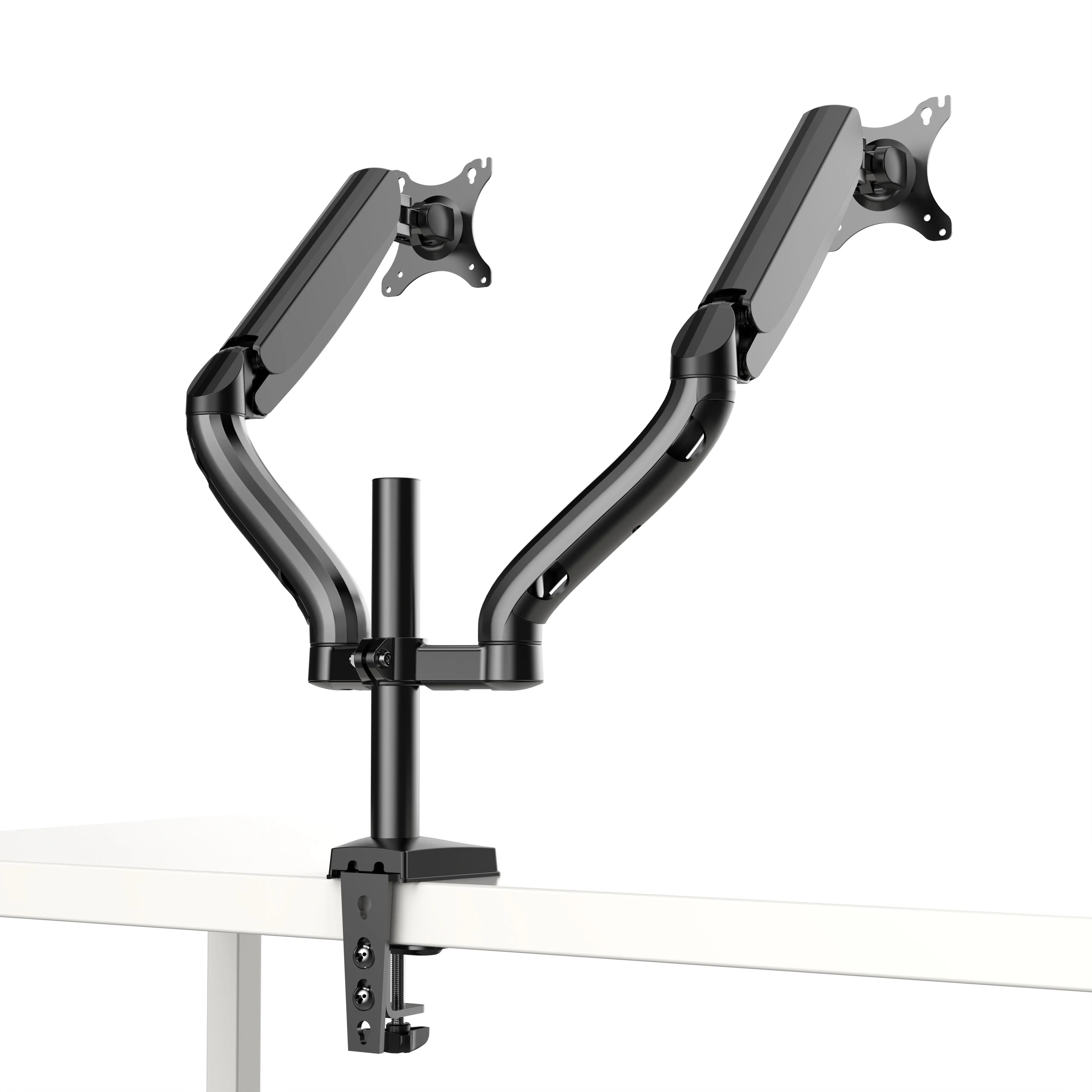 Gas Spring 2 Bracket for Monitor Stand Desk Mount Computer LCD Dual Monitor Mount Arm