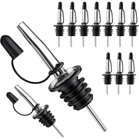 Bouchon en acier inoxydable pour bouteille de vin, huile d'olive, verseur, bec verseur pour bouteille, accessoires de bar, vente en gros 2026